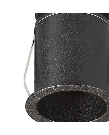 GUINCHO * MINI EMPOTRABLE LED 3W  2700K NEGRO